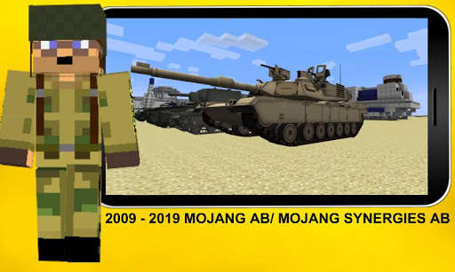 Addon War Tank for Minecraft 3 تصوير الشاشة