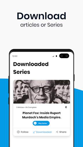 Noa: Audio articles screenshot 6