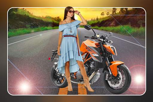 Bike Photo Editor - Photo Frames, Sticker screenshot 5
