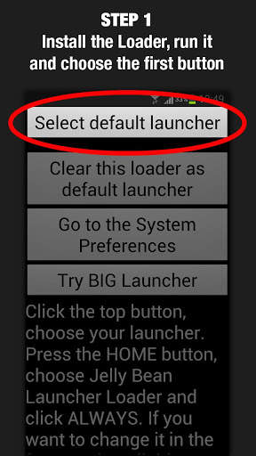 Jelly Bean Launcher Loader screenshot 1