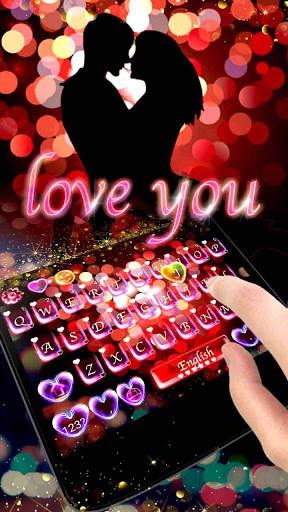 Love You Keyboard Theme screenshot 2