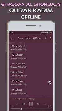 Ghassan Al Shorbajy Full Quran Offline screenshot 4