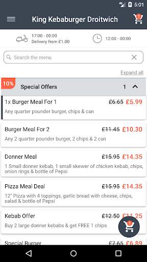 King Kebaburger Droitwich screenshot 2