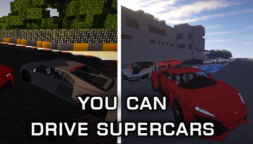 Supercars for Minecraft Pocket screenshot 2
