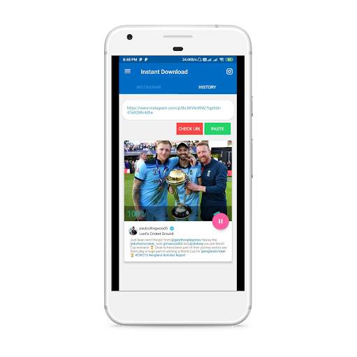 Instant Download - Instagram Downloader 2 تصوير الشاشة