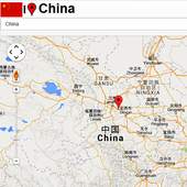 China map 2.6x