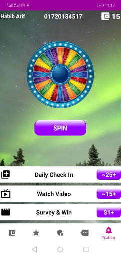 SPIN AND EARN स्क्रीनशॉट 2