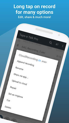 Tape-a-Talk Pro Voice Recorder screenshot 3