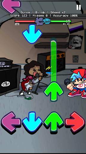 FNF Sunday Mod Guitar Hero screenshot 3