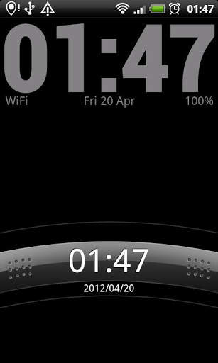 Simple Clock Live Wallpaper screenshot 4