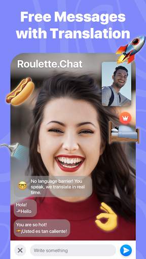 Roulette Chat Video Omegle Ome screenshot 5