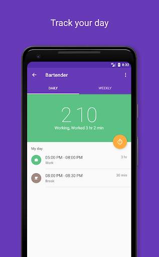 Shiftly Lite: Track Work Hours & Pay screenshot 2