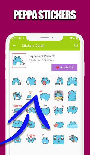 Peppa Pig Stickers screenshot 3