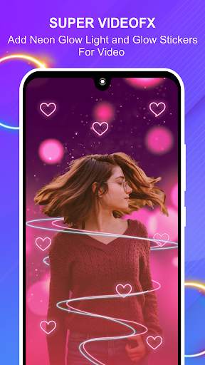 Super FX Video Effects - Neon Sketch Video Editor screenshot 2