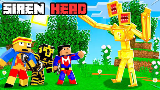 Siren Head Game for MCPE 3 تصوير الشاشة