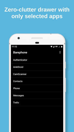 Barephone: Zero-clutter Minimal Launcher screenshot 3