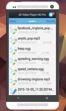 All Video Player HD Pro screenshot 1