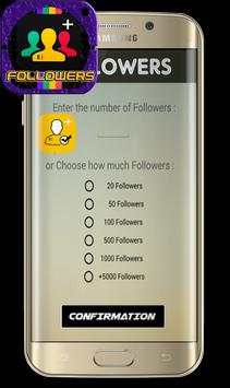 follow for Instagram Prank screenshot 5
