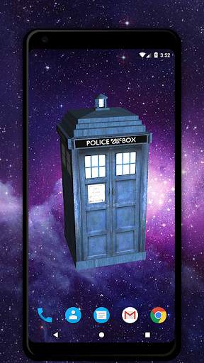 TARDIS 3D Live Wallpaper screenshot 1