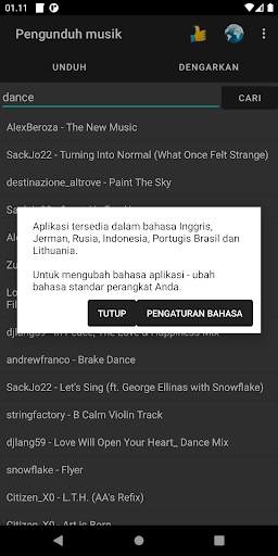 Pengunduh musik screenshot 4