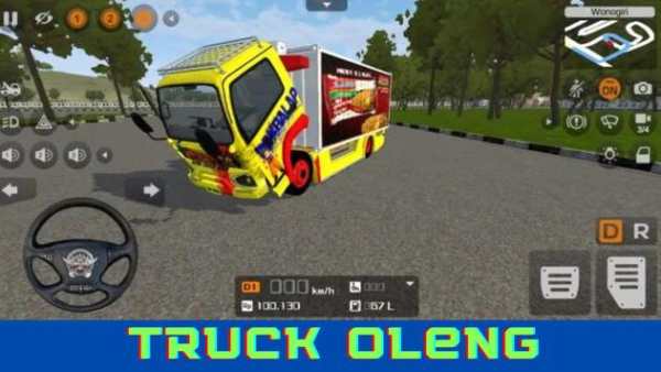 Mod Bus Simulator Truk Oleng screenshot 1