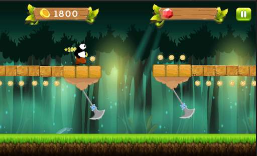 Forest Panda Run screenshot 1