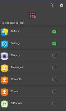 Tiny App Lock 3 تصوير الشاشة