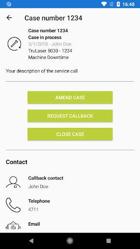 TRUMPF Service App screenshot 3