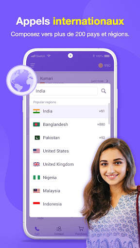 AbTalk Call - Appel mondial screenshot 2