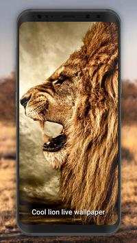 3D Lion live wallpaper screenshot 2