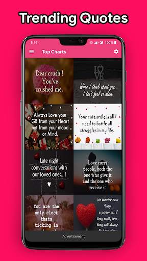 Romantic Love Quotes & Status Images screenshot 3