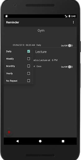 Reminder screenshot 3