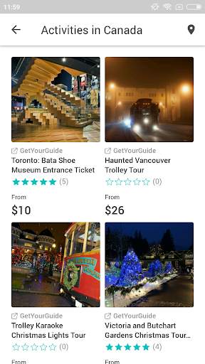 Canada Travel Guide in English with map screenshot 4