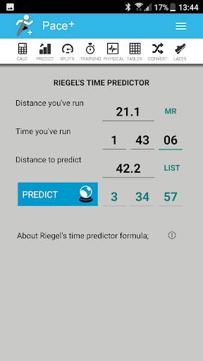 Pace Calculator [Pace ] screenshot 2