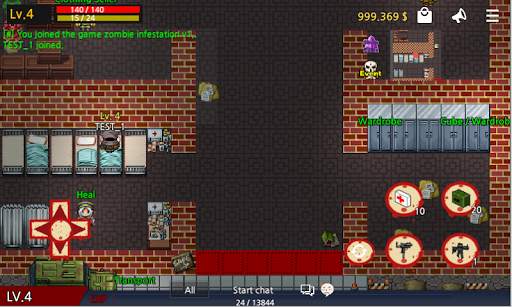 zombie infestation RPG MMO screenshot 1
