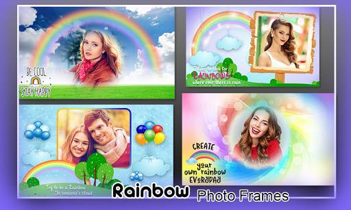 Rainbow Photo Frames screenshot 1