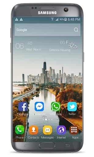 Launcher & Theme Oppo F5 screenshot 1