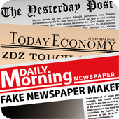 Fake Newspaper Maker Creator icon
