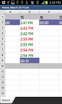 WiFi Timesheet Maker screenshot 6