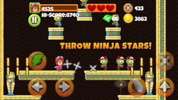 Samurai Ninja Dash vs Zombies screenshot 6