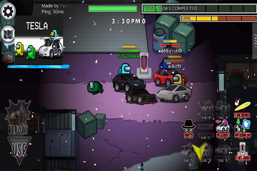 Among Us Tesla Mod screenshot 1
