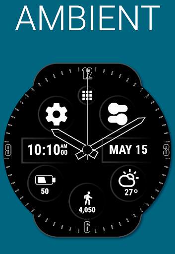 Spin Watch Face (by HuskyDEV) screenshot 4