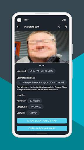 Intruder Detector - Who Touched My Phone? screenshot 7