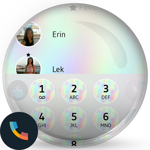 Theme Dialer Holographic Phone icon