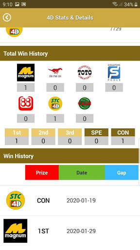 4D Live Results screenshot 6