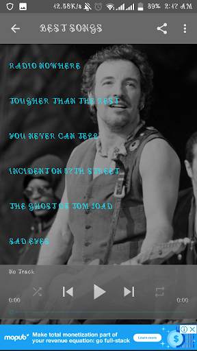 BRUCE SPRINGSTEEN-BEST SONGS screenshot 3