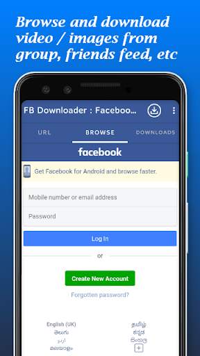 HD Photo & Video Downloader For Facebook screenshot 2