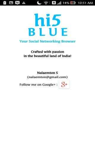 Hi5 Blue screenshot 3