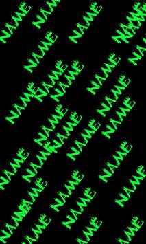 My Name Rain Live wallpaper screenshot 5