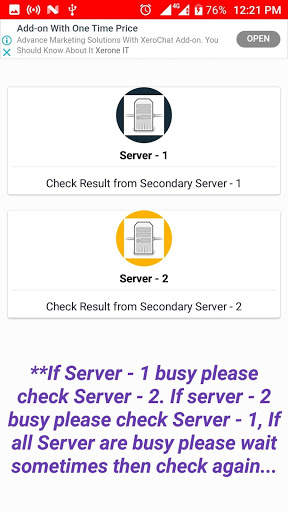 EDU Results screenshot 1